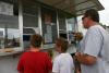 The Grand Marais Lions hope to open the Fishburger stand on Aug. 1-2.  The line will look different this year. Photo R. Silence